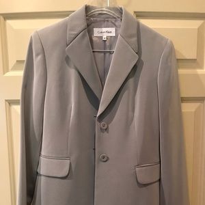 Ladies Calvin Klein suit - gray size 4
